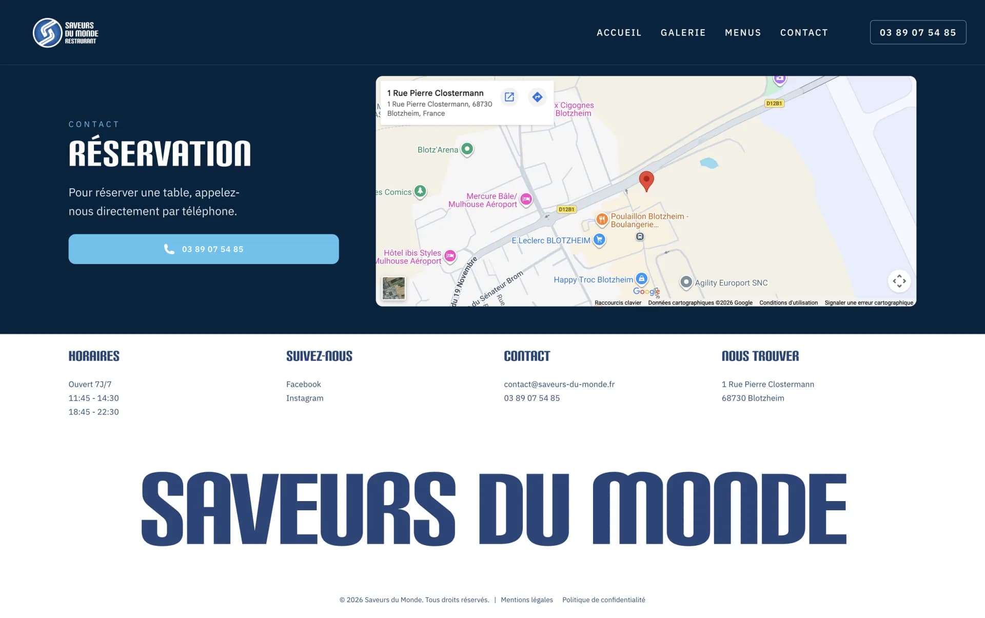 Saveurs du Monde - Restaurant buffet à volonté · Vue d'ensemble
