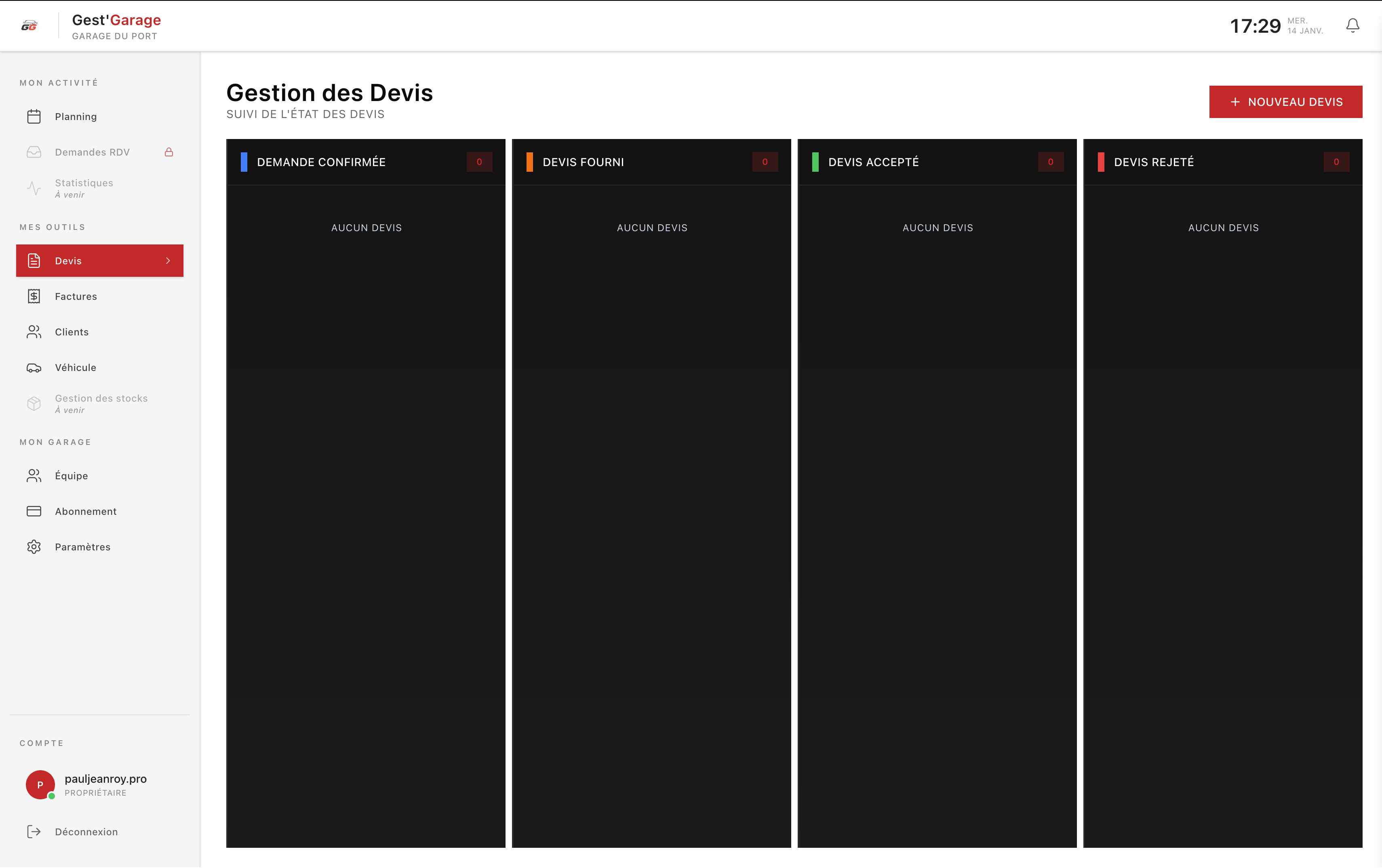 Gest'Garage - Logiciel de gestion pour garages