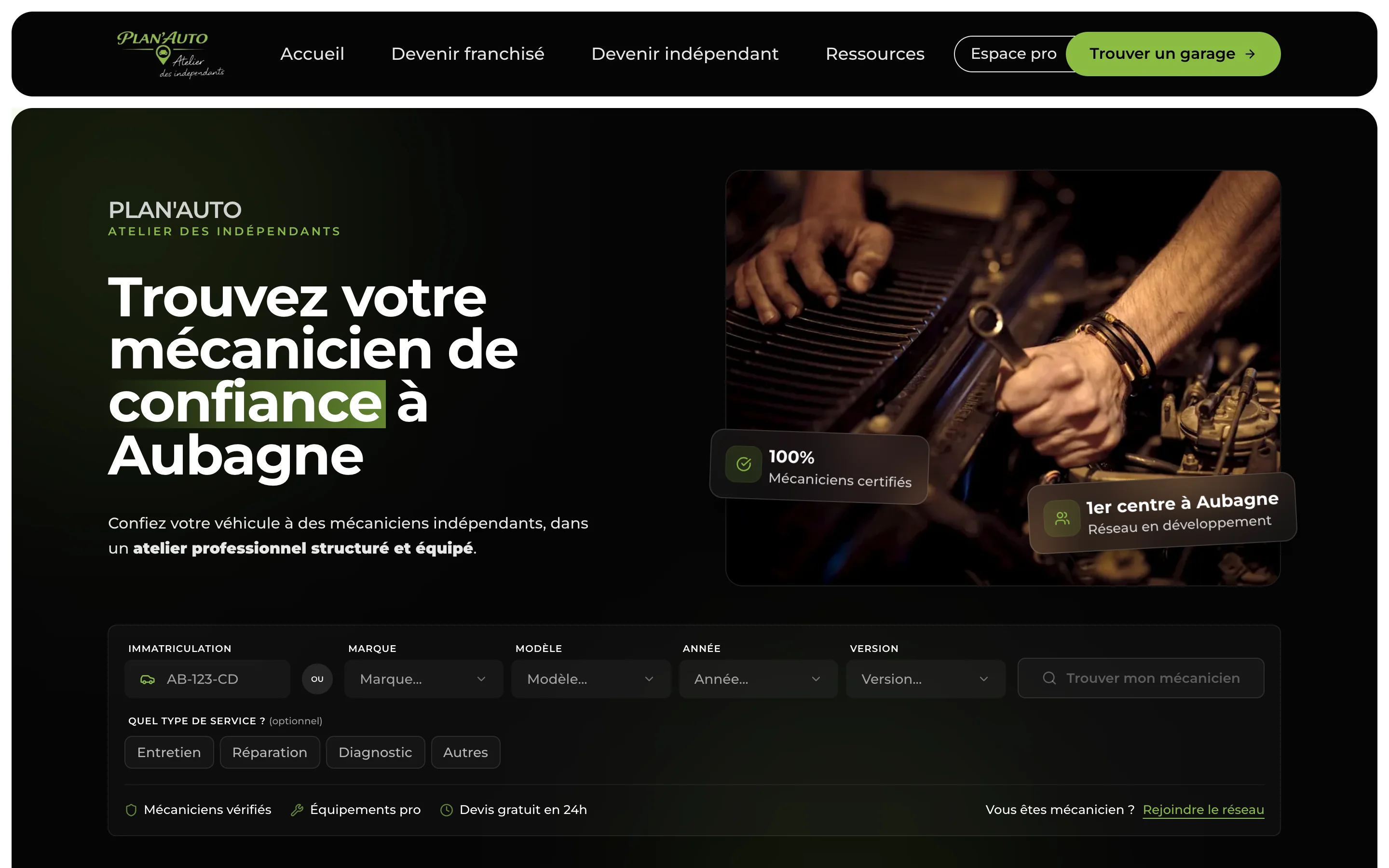 PLAN'AUTO - Plateforme de franchise automobile